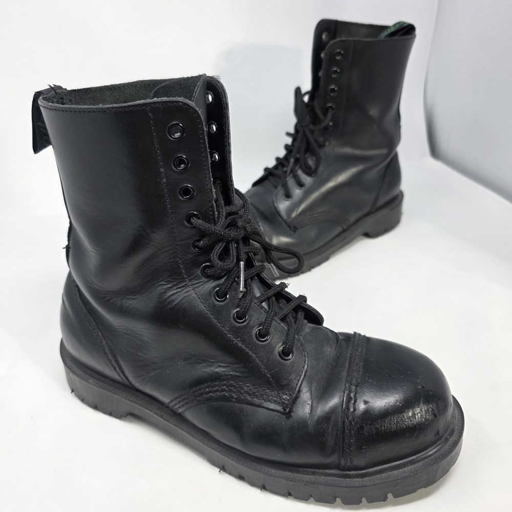 Getta Grip Vintage 80s/90s Punk Boots Steel To Size UK 8 US Men 9